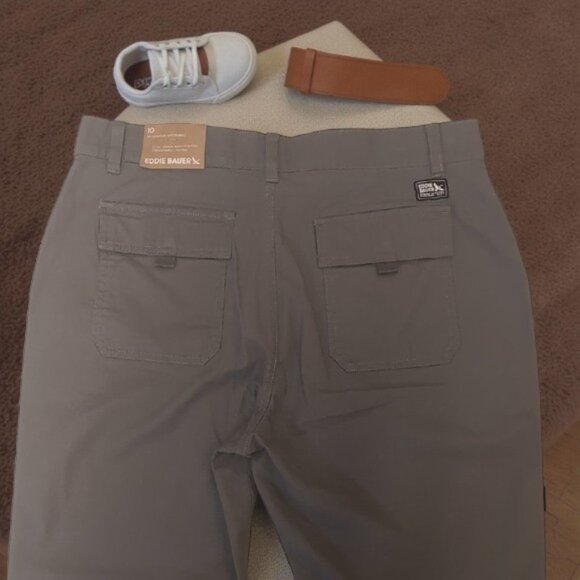 Eddie Bauer Adventure Ripstop Ankle Pants – Khaki - Picture 5 of 7